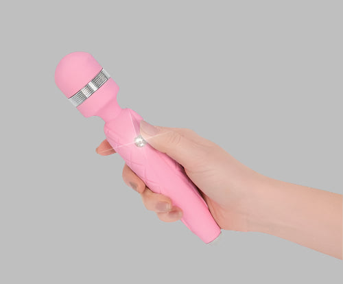 Pillow Talk Cheeky Wand W/Swarovski Crystal Pink