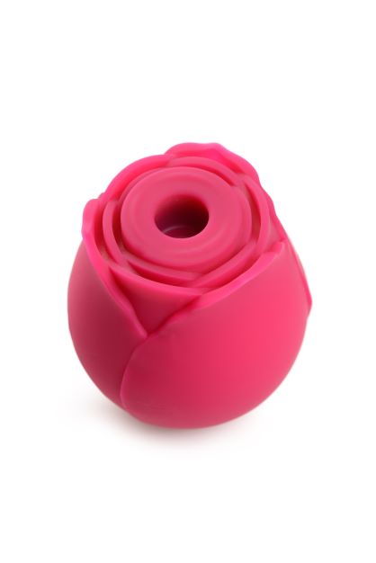 Gossip Rose 10x Silicone Clitoral Suction Stimulator Burgundy