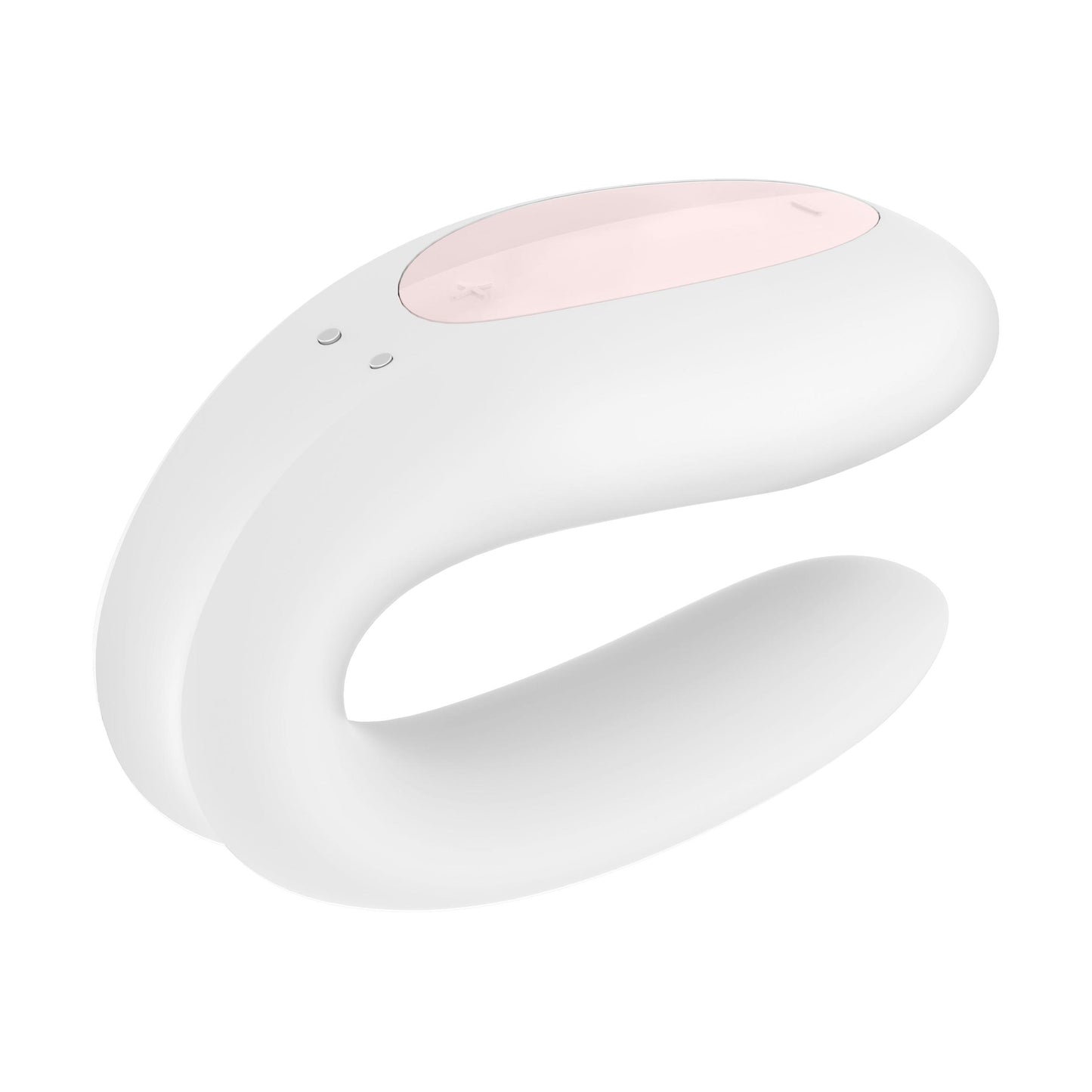 Satisfyer Double Joy White Vibrator W/ App