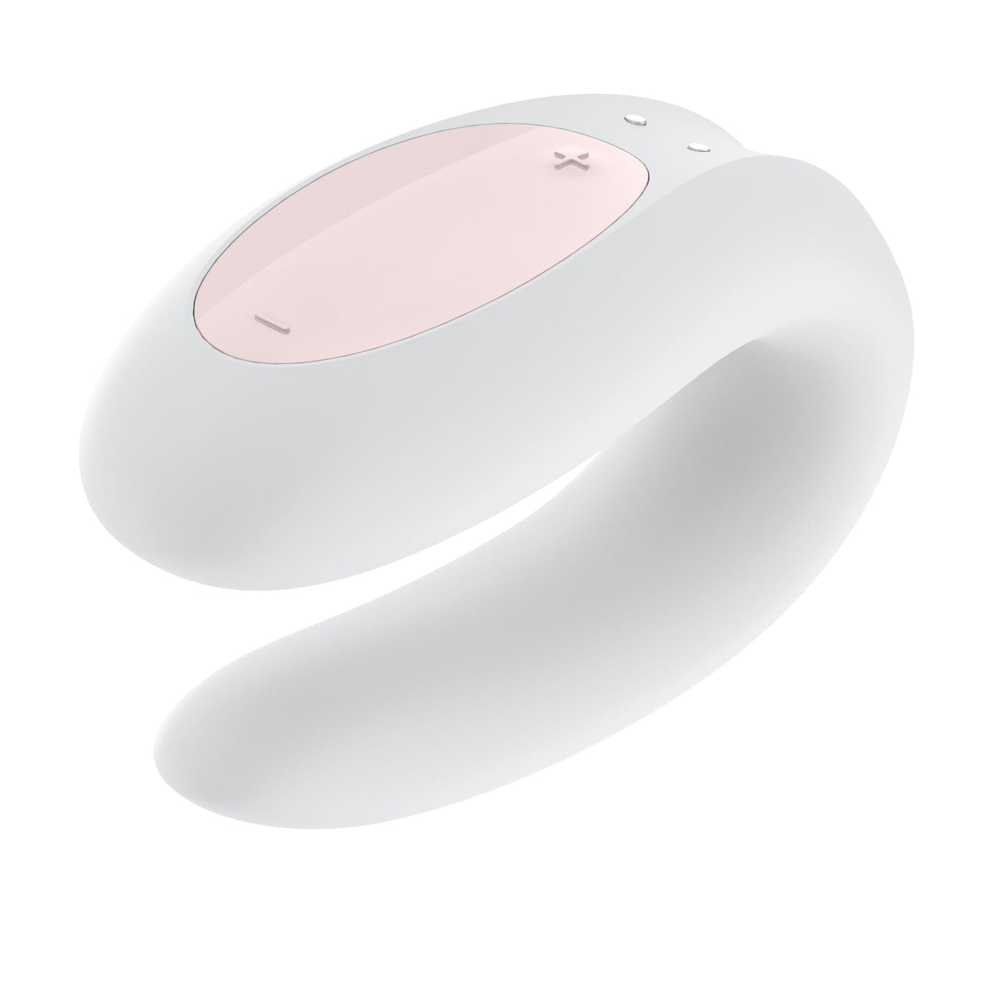 Satisfyer Double Joy White Vibrator W/ App