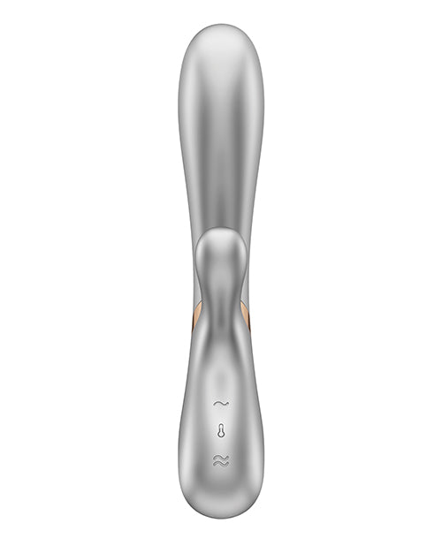 Satisfyer Hot Lover Silver Rabbit Vibrator