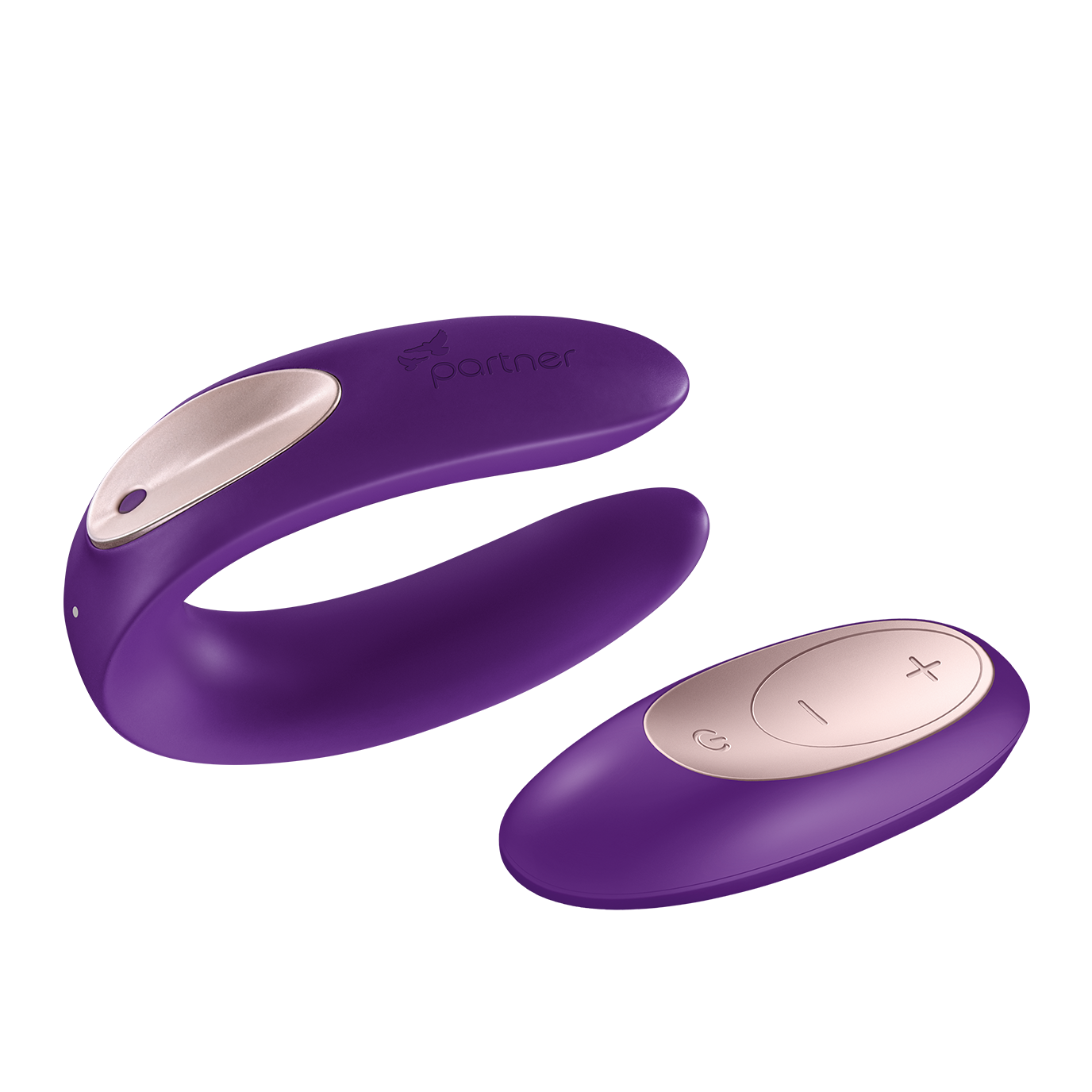 Double Plus Vibrator W/ Remote