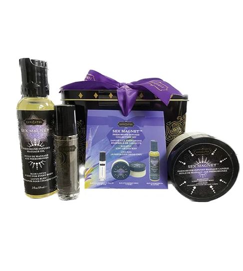Kama Sutra Sex Magnet Blue Lotus Gift Set