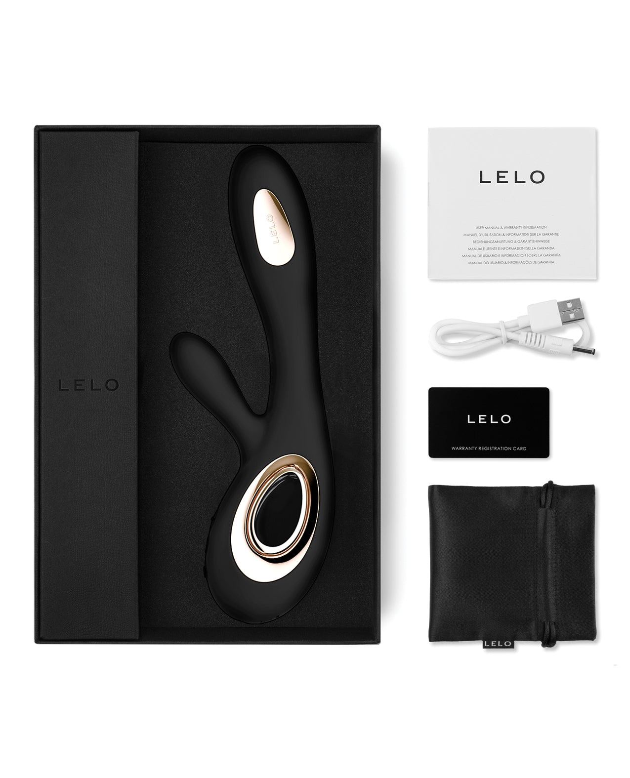 Lelo Soraya Wave Black Vibrator