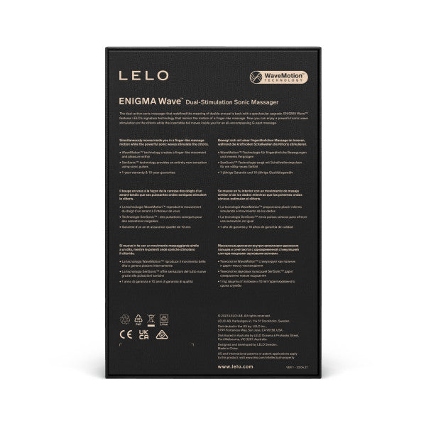 Lelo Enigma Wave Cyber Purple Clitoral