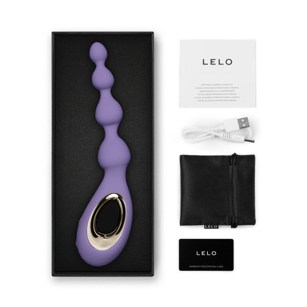 Lelo Soraya Anal Beads Violet Dusk