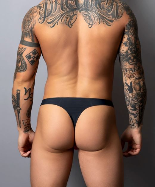 Hot Mesh Bong Thong Black S/m