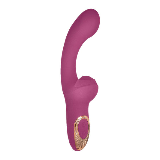 Blaze Heat-up Thumper Massager Eggplant
