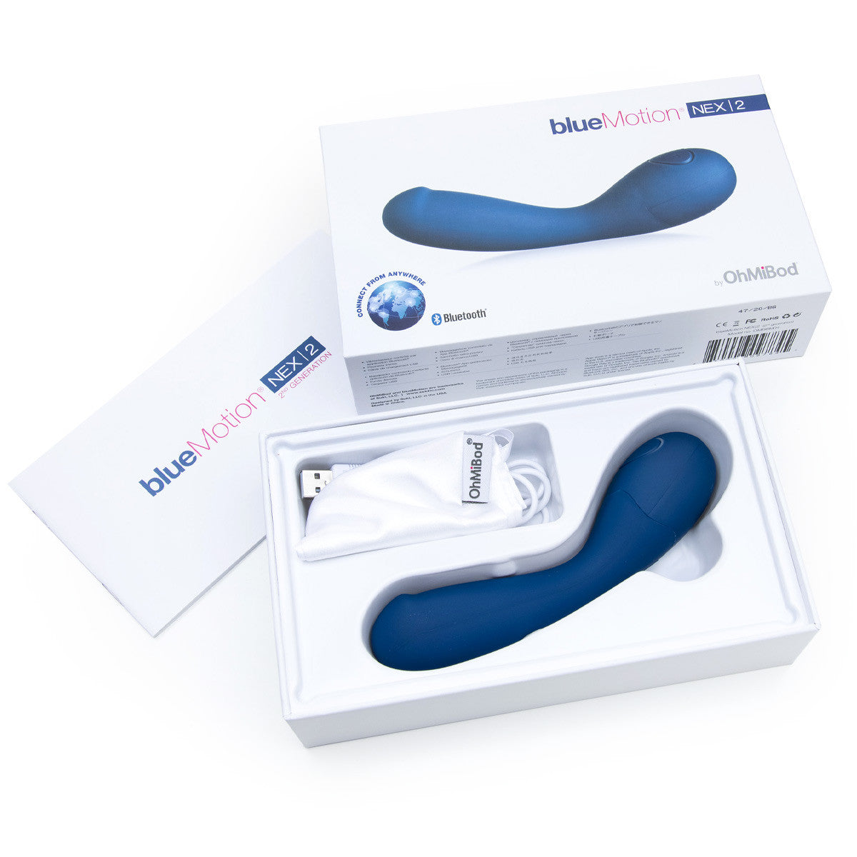 Bluemotion Nex 2- 2nd Gen App -controlled G-spot Vibrator
