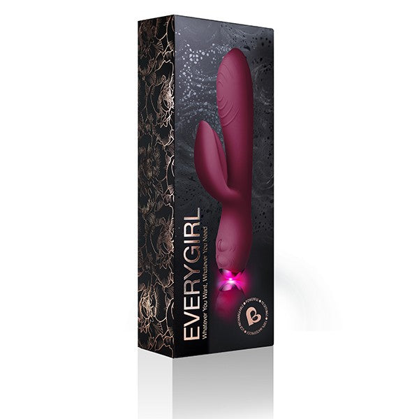 Every Girl Burgundy G-Spot Rabbit Vibrator