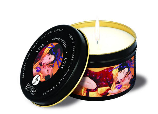 Shunga Massage Candle Aphrodisia/ Roses 5.7 Oz