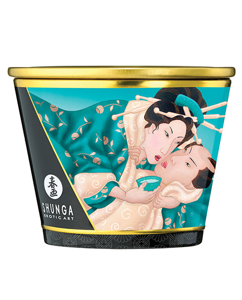 Shunga Massage Candle Island Blossoms 5.7 Oz