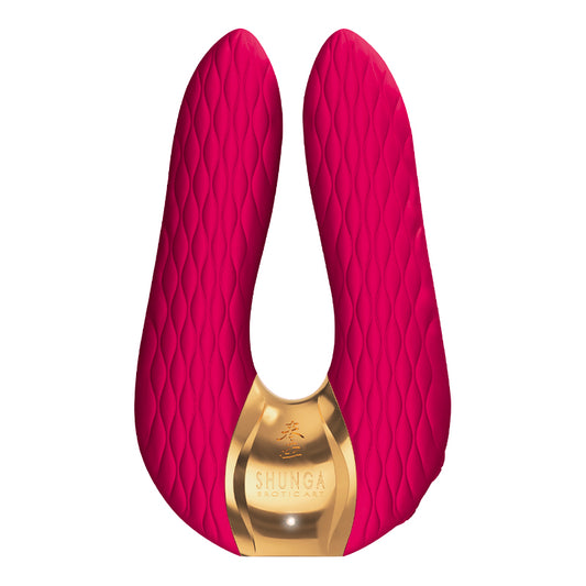 Shunga Aiko Intimate Massager Raspberry Vibrator