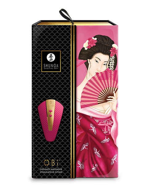Shunga Obi Intimate Massag Raspberry