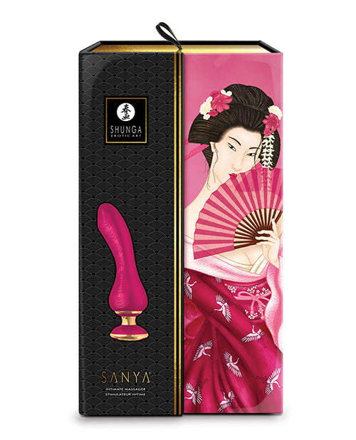 Shunga Sanya Intimate G-Spot Massager Raspberry