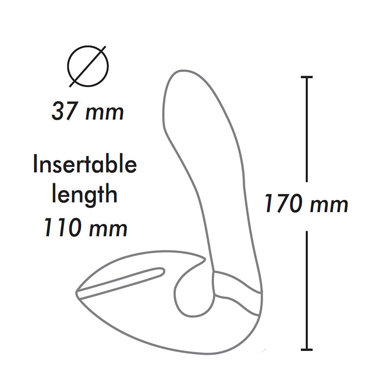 Shunga Soyo Intimate G-Spot Massager Raspberry