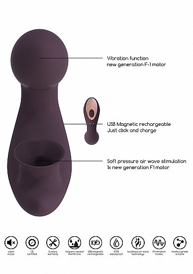Irresistible Desirable Purple Clitoral