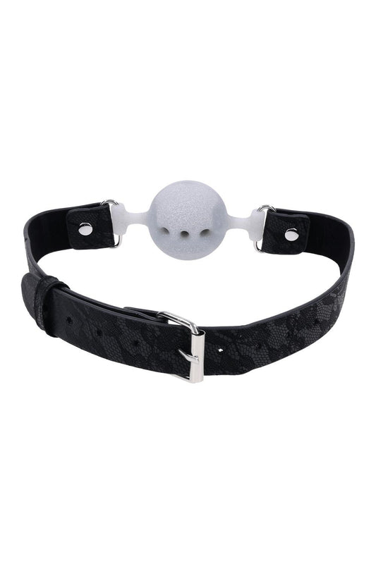 Lace Breathable Ball Gag Silicone