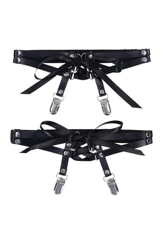Lace Laced Up Garters