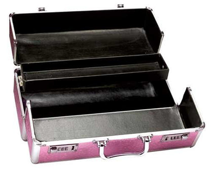 Lockable Vibrator Case Pink Large