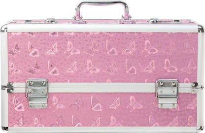 Lockable Vibrator Case Pink Large