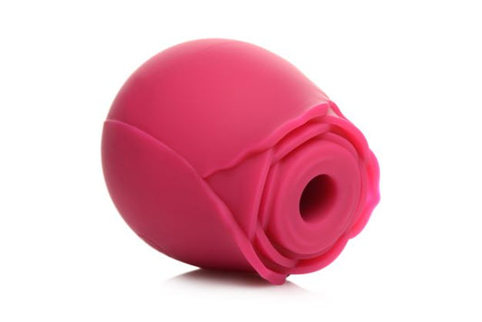 Gossip Rose 10x Silicone Clitoral Suction Stimulator Burgundy