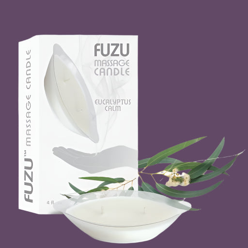 Fuzu Massage Candle Eucalyptus Calm 4 Oz