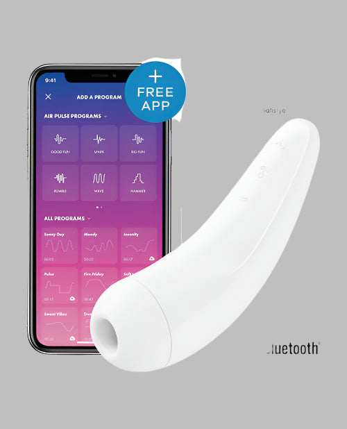 Satisfyer Curvy 2+ White  Vibrator W/ App