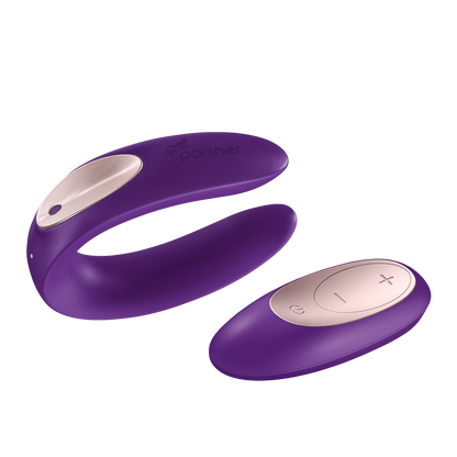 Double Plus Vibrator W/ Remote
