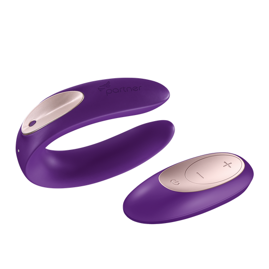 Double Plus Vibrator W/ Remote