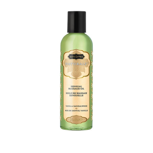 Kama Sutra Massage Oil Natural Vanilla Sandalwood 2fl Oz