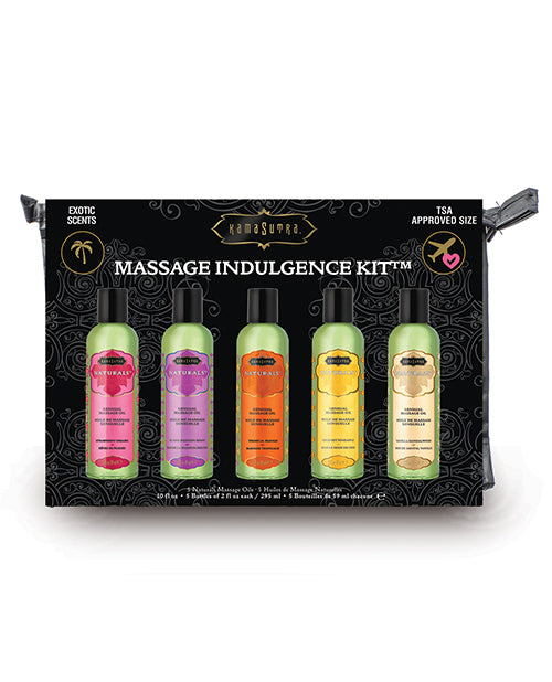 Kama Sutra Massage Indulgence Kit Natural Oils