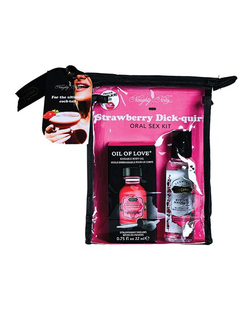 Kama Sutra Oral Sex Cocktail Kit Strawberry Dickqur