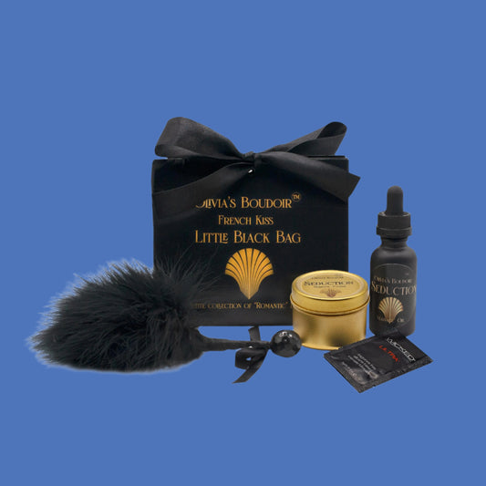 Little Black Bag French Kiss W/ Magnetic Closure