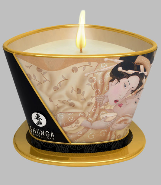 Shunga Massage Candle Desire/ Vanilla 5.7 Oz