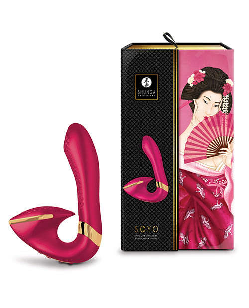 Shunga Soyo Intimate G-Spot Massager Raspberry