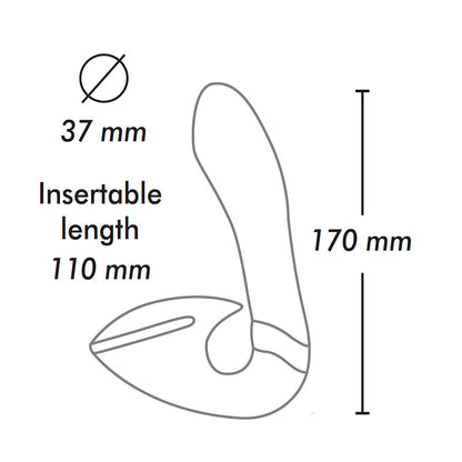 Shunga Soyo Intimate G-Spot Massager Raspberry