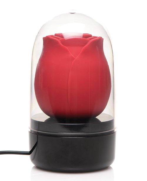 Bloomgasm Enchanted Rose 10 Clitoral Stimulator W/ Case