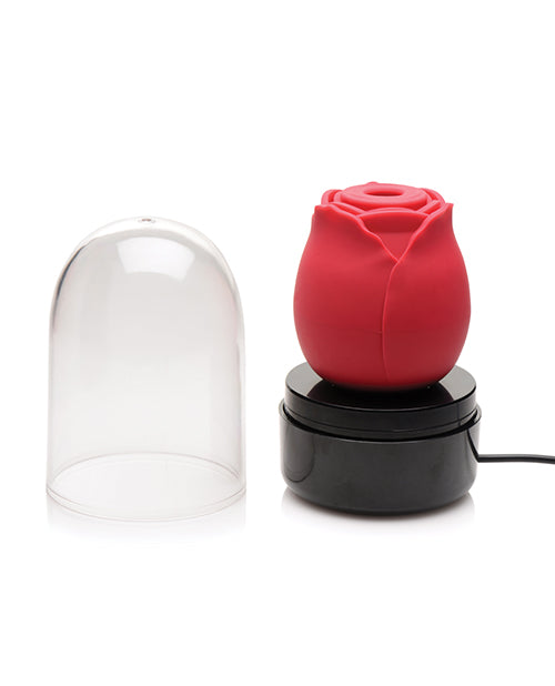 Bloomgasm Enchanted Rose 10 Clitoral Stimulator W/ Case